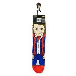 Back to the Future "Doc & Marty" Men's 360 Knit Mix-Match Socks (Size 6-13) (ONLINE ORDER ONLY)