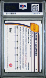 Graded 2024 Topps Bowman U Chrome Garrett Nussmeier #5 Rookie RC Football Card PSA 10 Gem Mint (ONLINE ORDER ONLY)