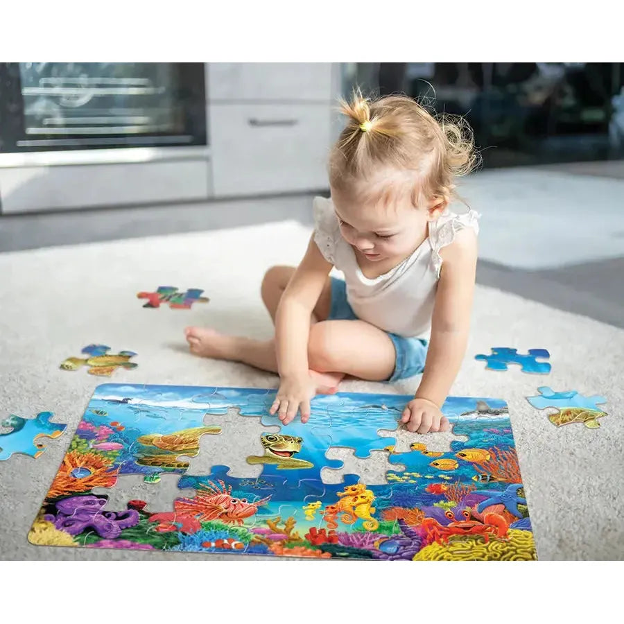 Ocean Reef 35 Piece Floor Jigsaw Puzzle Cobble Hill (ONLINE ORDER ONLY)