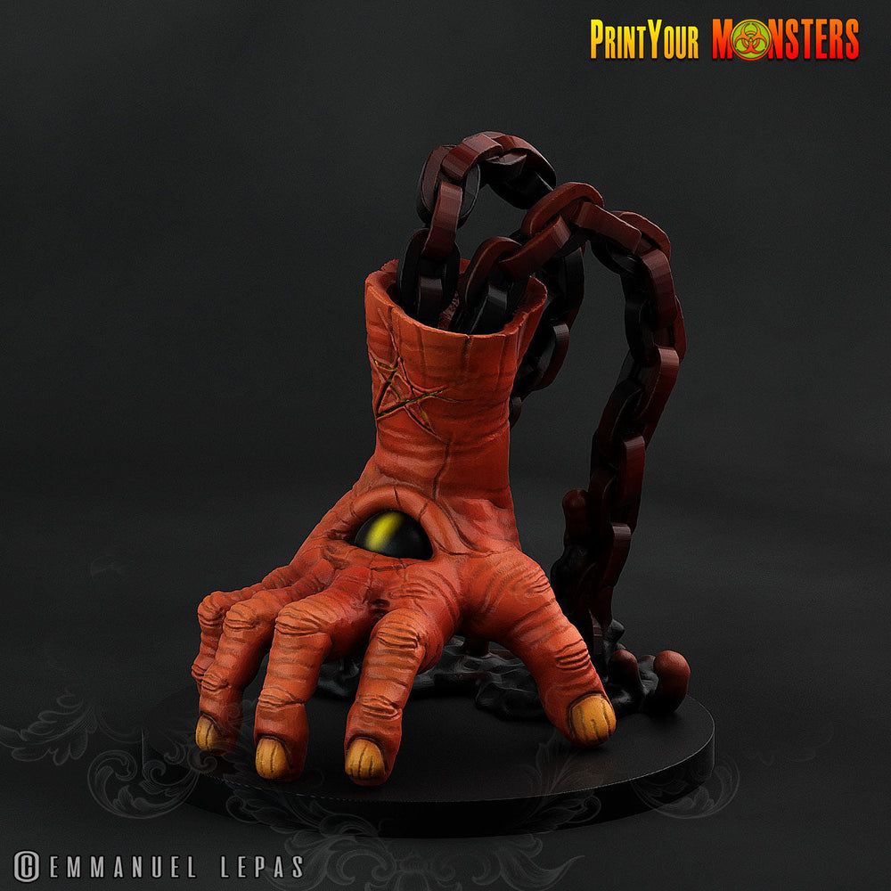 3D PrintedPrint your Monster The Abyssal Hand Horrors - Oculomains Chained Guardians 28mm 32mm D&D (Online Only)