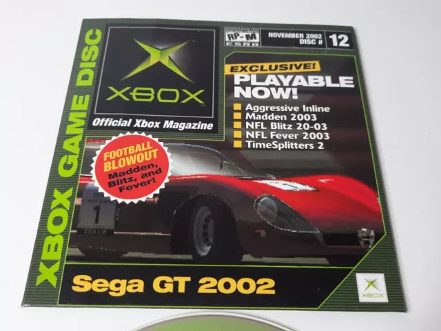 Ofiicial Xbox Magazine Demo Disc #12 (Xbox) (ONLINE ORDER ONLY)
