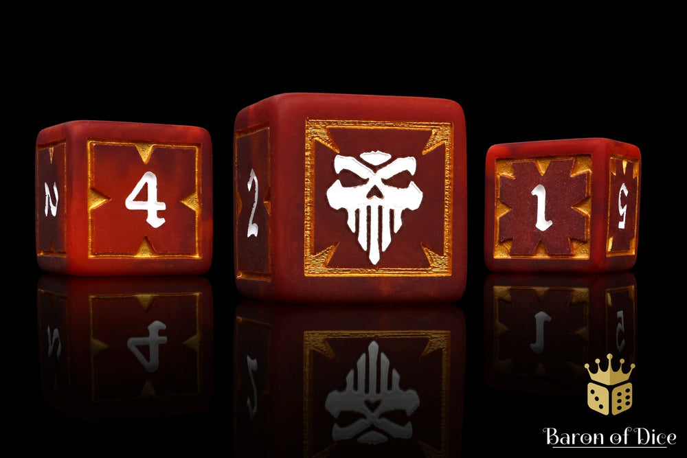 BFTBG Official Dice - Red (ONLINE ORDER ONLY)