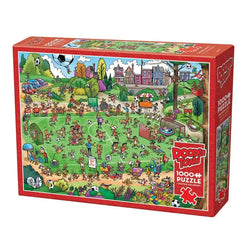 Offside Antics 1000 Piece Jigsaw Puzzle Cobble Hill (ONLINE ORDER ONLY)