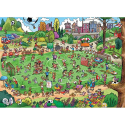 Offside Antics 350 Piece Family Jigsaw Puzzle Cobble Hill (ONLINE ORDER ONLY)