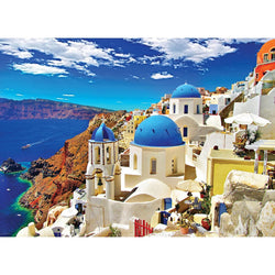 Oia Santorini Greece 1000 Piece Jigsaw Puzzle Eurographics