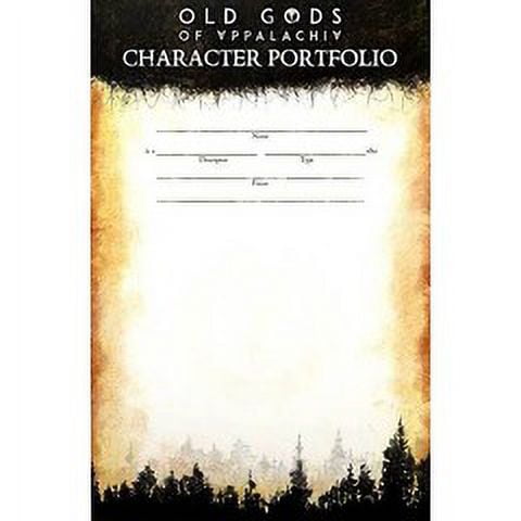 Old Gods of Appalachia: Character Portfolios (ONLINE ORDER ONLY)