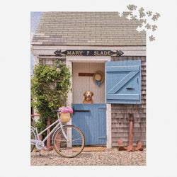 Old Wharf Cottage Nantucket 1000 Piece Jigsaw Puzzle Galison (ONLINE ORDER ONLY)