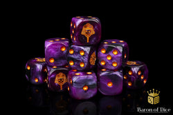 Royalty Purple Dice (ONLINE ORDER ONLY)