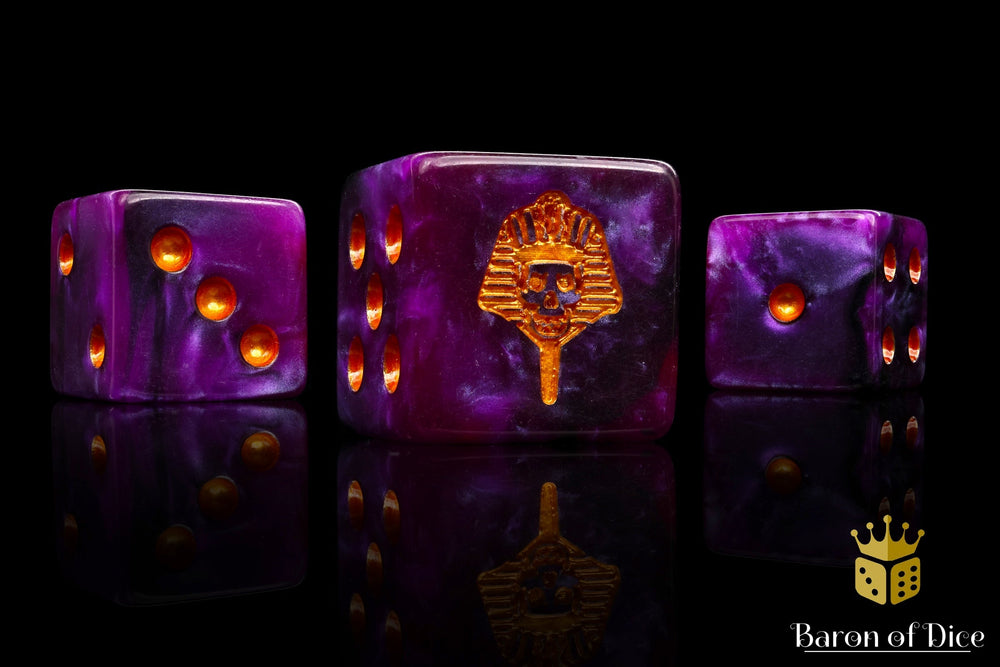 Royalty Purple Dice (ONLINE ORDER ONLY)