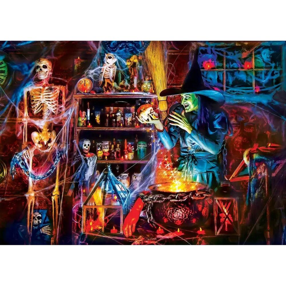 On a Scary Night 500 Piece Jigsaw Puzzle MasterPieces (ONLINE ORDER ONLY)