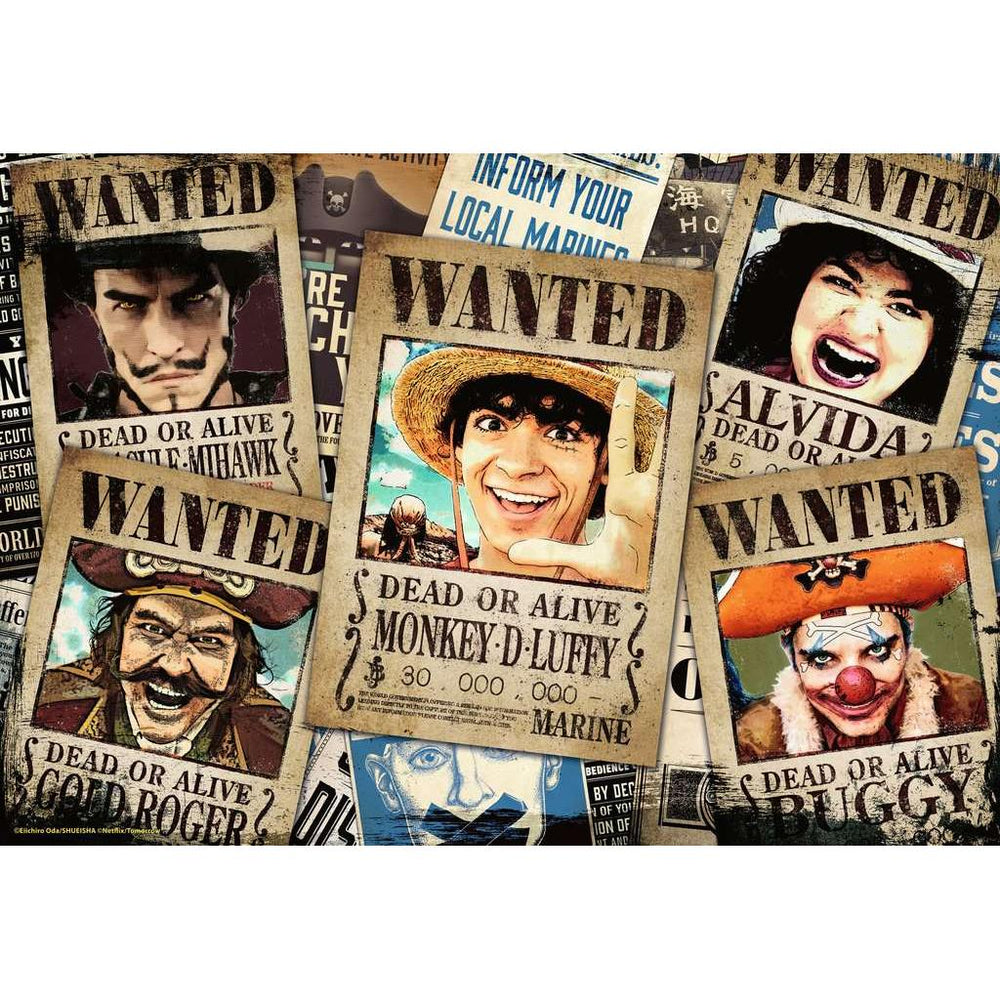 One Piece Wanted 300 Piece Jigsaw Puzzle Ravensburger (ONLINE ORDER ONLY)