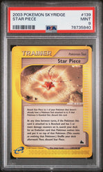 2003 POKEMON SKYRIDGE STAR PIECE #139 PSA 9 (Online Order Only)