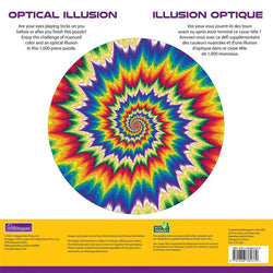 Optical Illusion 1000 Piece Round Jigsaw Puzzle Parragon (ONLINE ORDER ONLY)