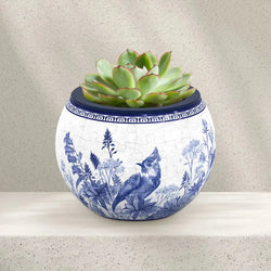Oriental Birds & Flowers Planter 80 Piece 3D Plastic Jigsaw Puzzle PieceRelax (ONLINE ORDER ONLY)