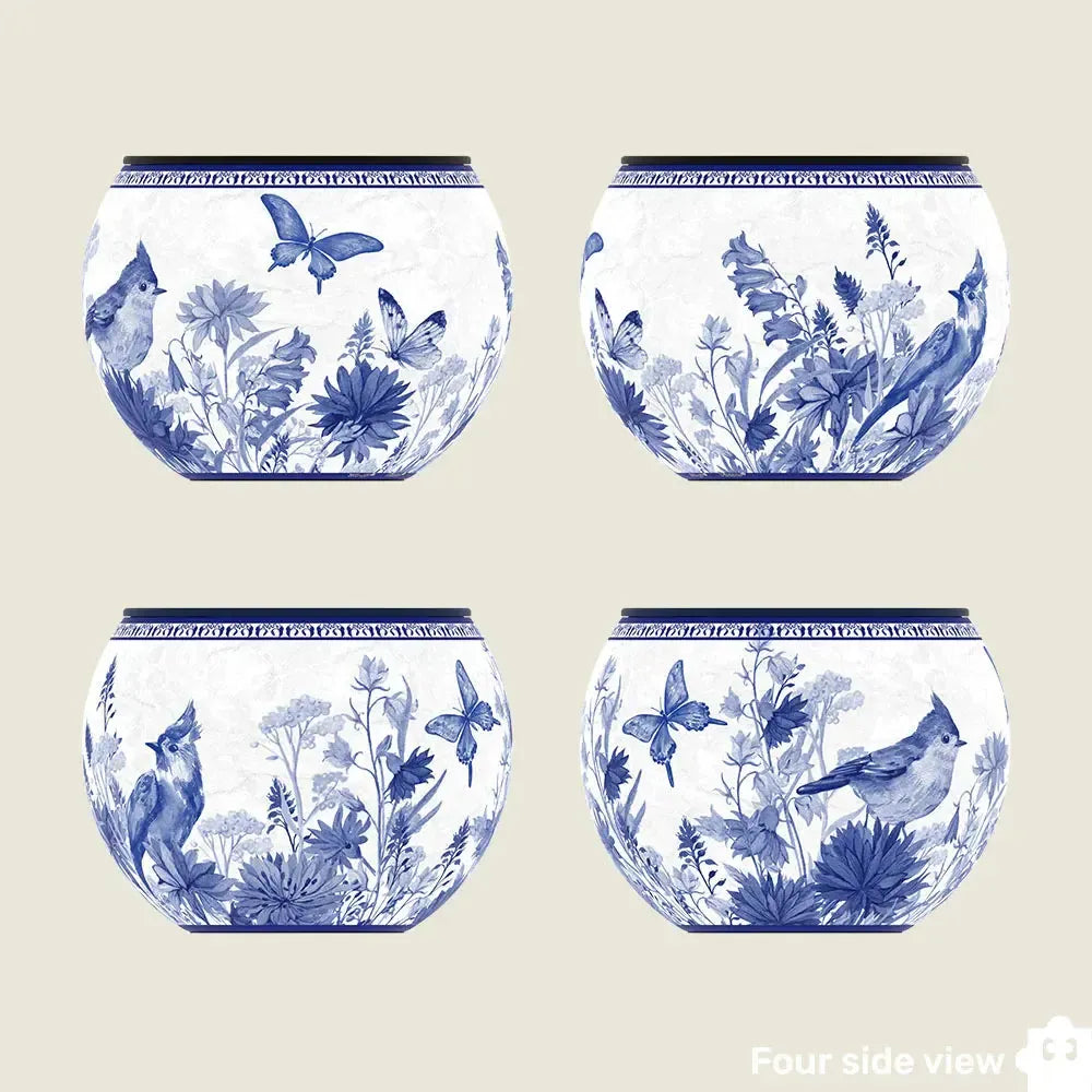 Oriental Birds & Flowers Planter 80 Piece 3D Plastic Jigsaw Puzzle PieceRelax (ONLINE ORDER ONLY)