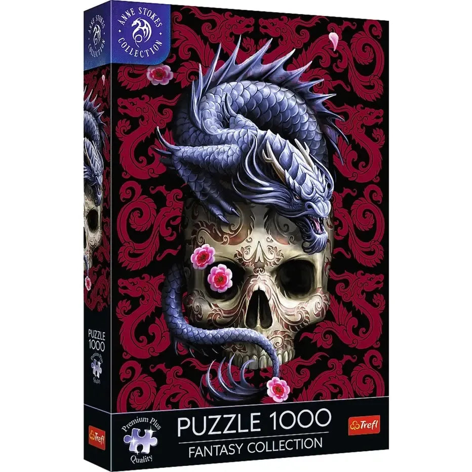 Oriental Dragon by Anne Stokes 1000 Piece Jigsaw Puzzle Trefl (ONLINE ORDER ONLY)