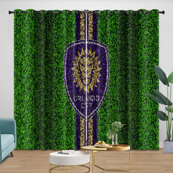 Orlando City SC Curtains Blackout Window Drapes Room Decoration (Online Order Only)