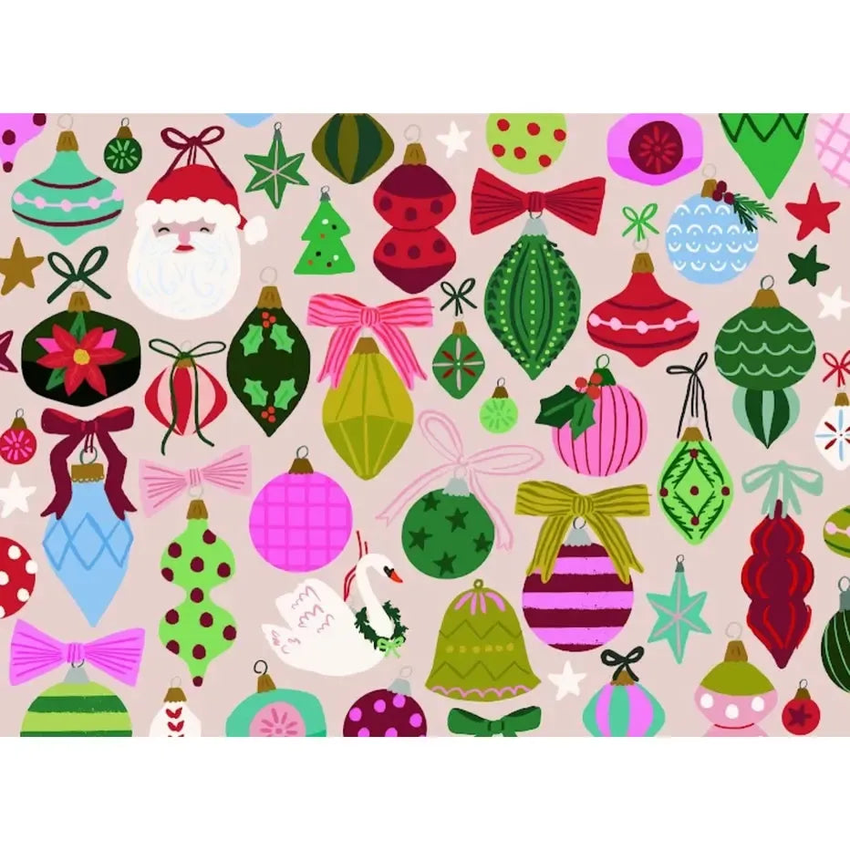Ornaments Array 500 Piece Jigsaw Puzzle PuzzleFolk (ONLINE ORDER ONLY)