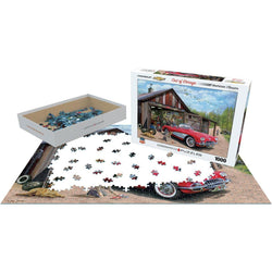 Out of Storage Corvette 1000 Piece Jigsaw Puzzle Eurographics (ONLINE ORDER ONLY)
