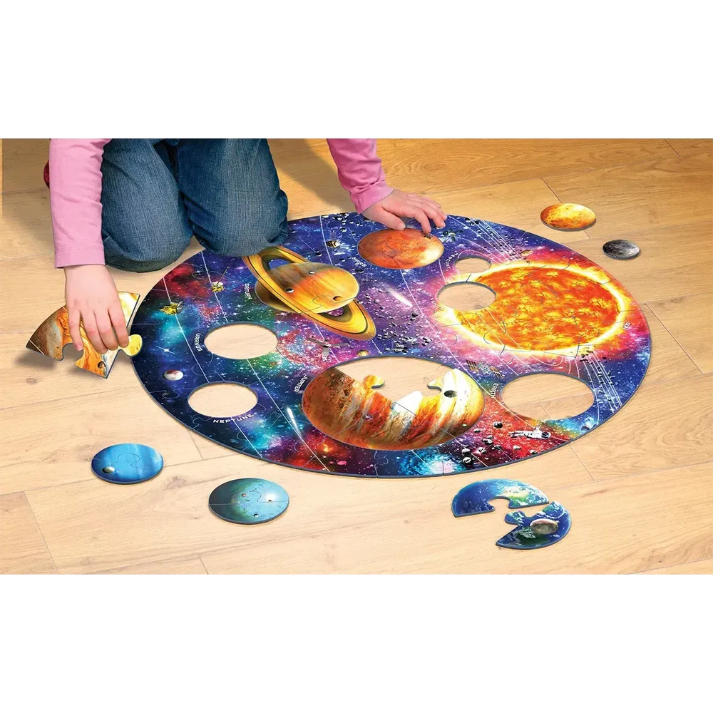 Outer Space 58 Piece Giant Floor Round Jigsaw Puzzles Eurographics (ONLINE ORDER ONLY)