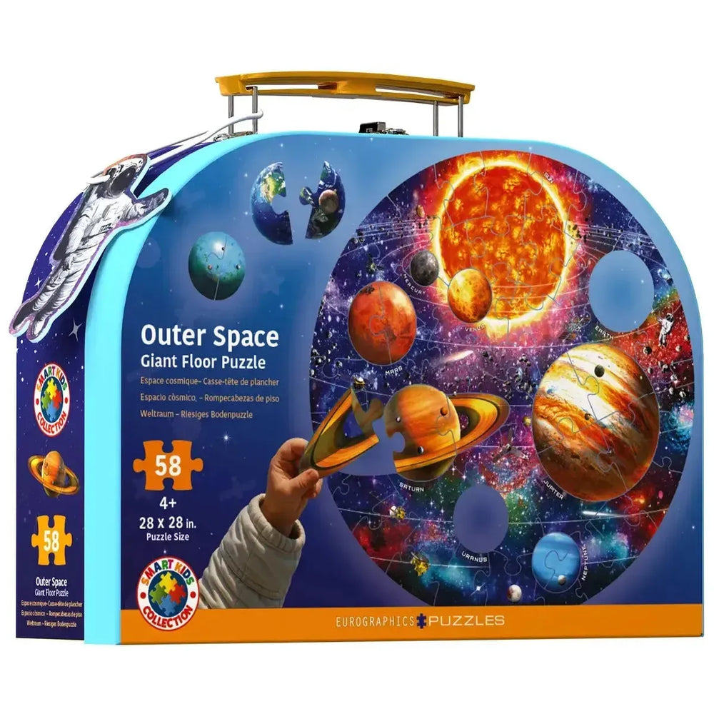 Outer Space 58 Piece Giant Floor Round Jigsaw Puzzles Eurographics (ONLINE ORDER ONLY)