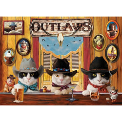Outlaws 500 Piece Jigsaw Puzzle Eurographics (ONLINE ORDER ONLY)