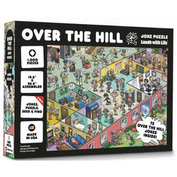 Over the Hill "Laugh with Life" 1000 Piece Jigsaw Puzzle Livuzzle (ONLINE ORDER ONLY)