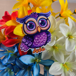 Colorful Owl Stickers (ONLINE ORDER ONLY)