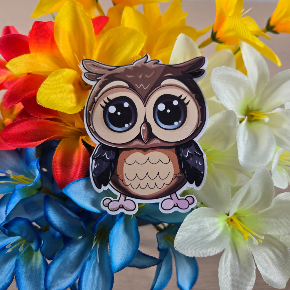 Colorful Owl Stickers (ONLINE ORDER ONLY)