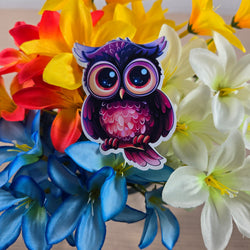 Colorful Owl Stickers (ONLINE ORDER ONLY)