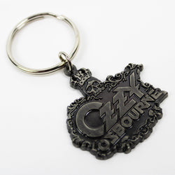 Ozzy Osbourne Crest Logo Die-Cast Keychain (ONLINE ORDER ONLY)