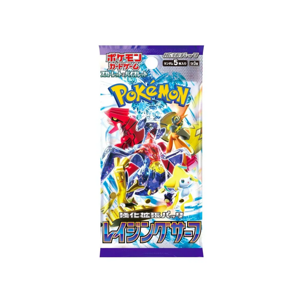 Pokémon TCG Japanese Scarlet & Violet Raging Surf (sv3a) – 1 Booster Pack