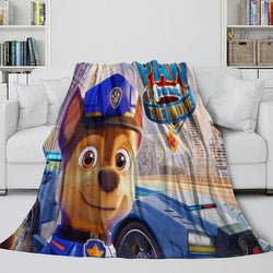 PAW Patrol The Movie Blanket Flannel Throw Room Decoration (Online Order Only)