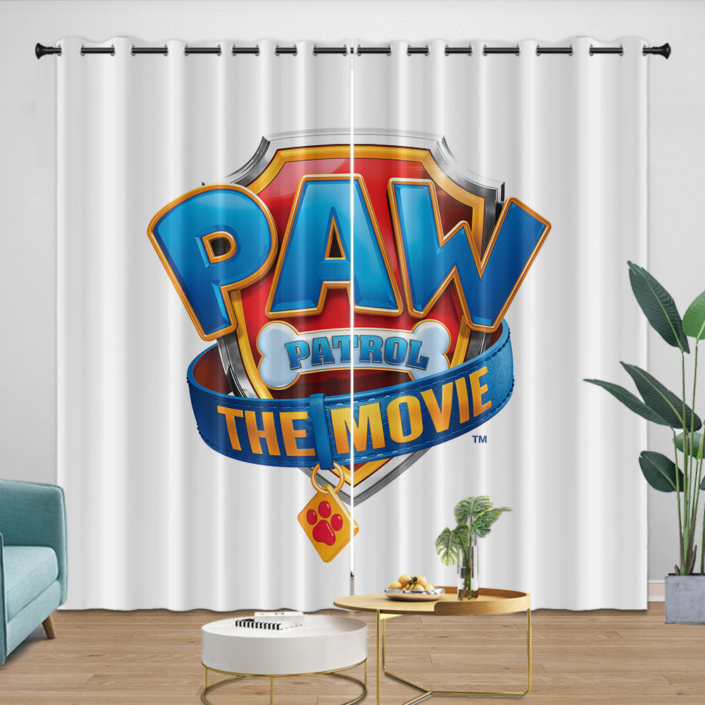 PAW Patrol The Movie Curtains Blackout Window Drapes Kids Room Decoration (Online Order Only)