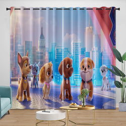 PAW Patrol The Movie Curtains Blackout Window Drapes Kids Room Decoration (Online Order Only)
