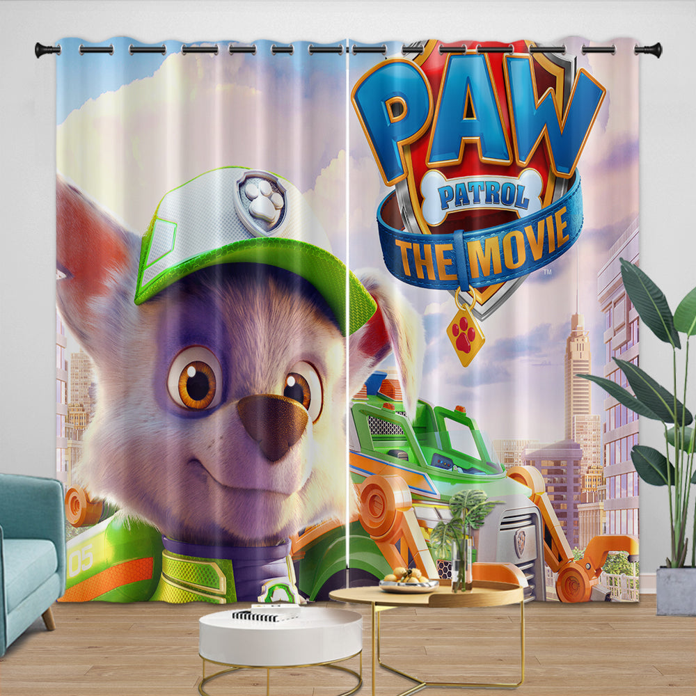 PAW Patrol The Movie Curtains Blackout Window Drapes Room Decoration (Online Order Only)