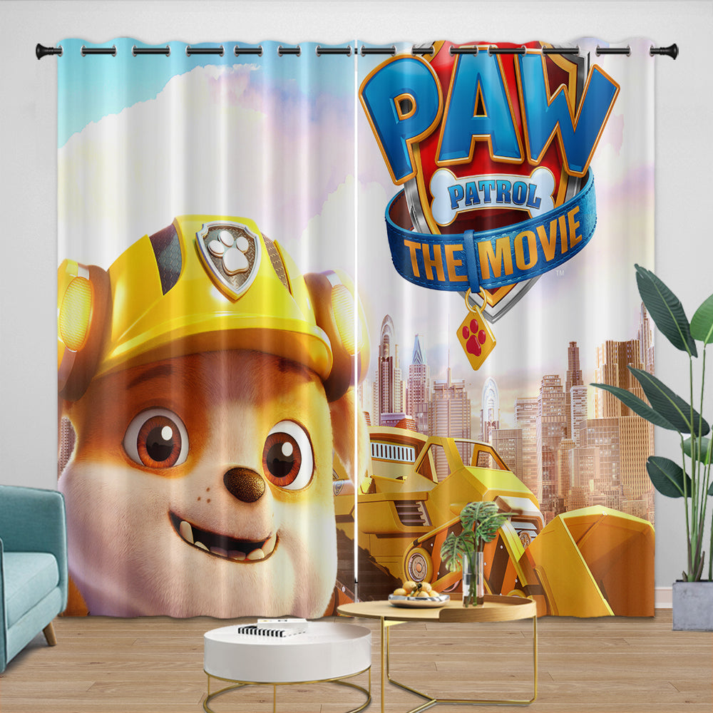 PAW Patrol The Movie Curtains Blackout Window Drapes Room Decoration (Online Order Only)