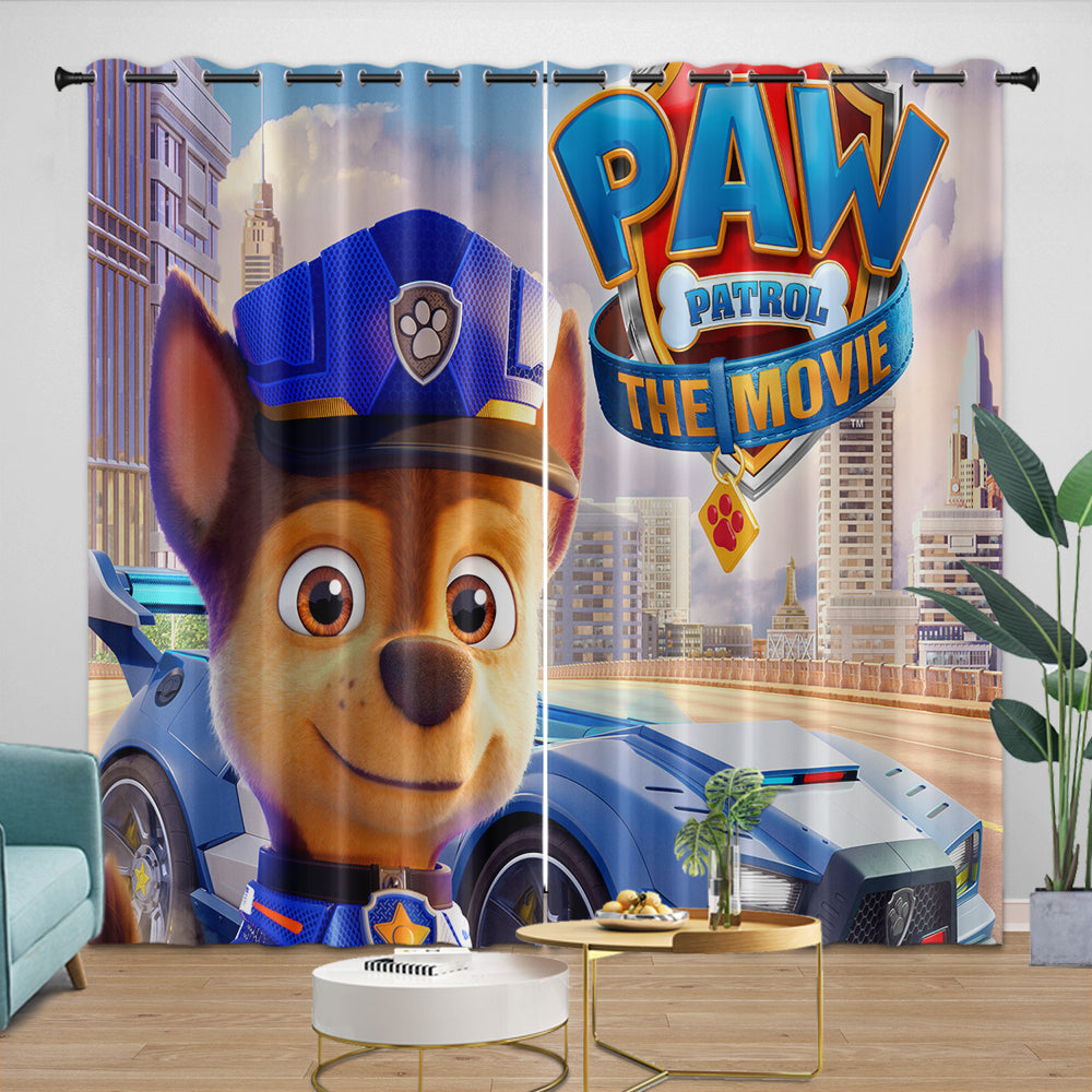 PAW Patrol The Movie Curtains Blackout Window Drapes Room Decoration (Online Order Only)