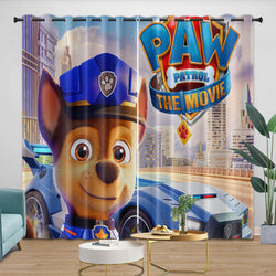 PAW Patrol The Movie Curtains Blackout Window Drapes Kids Room Decoration (Online Order Only)
