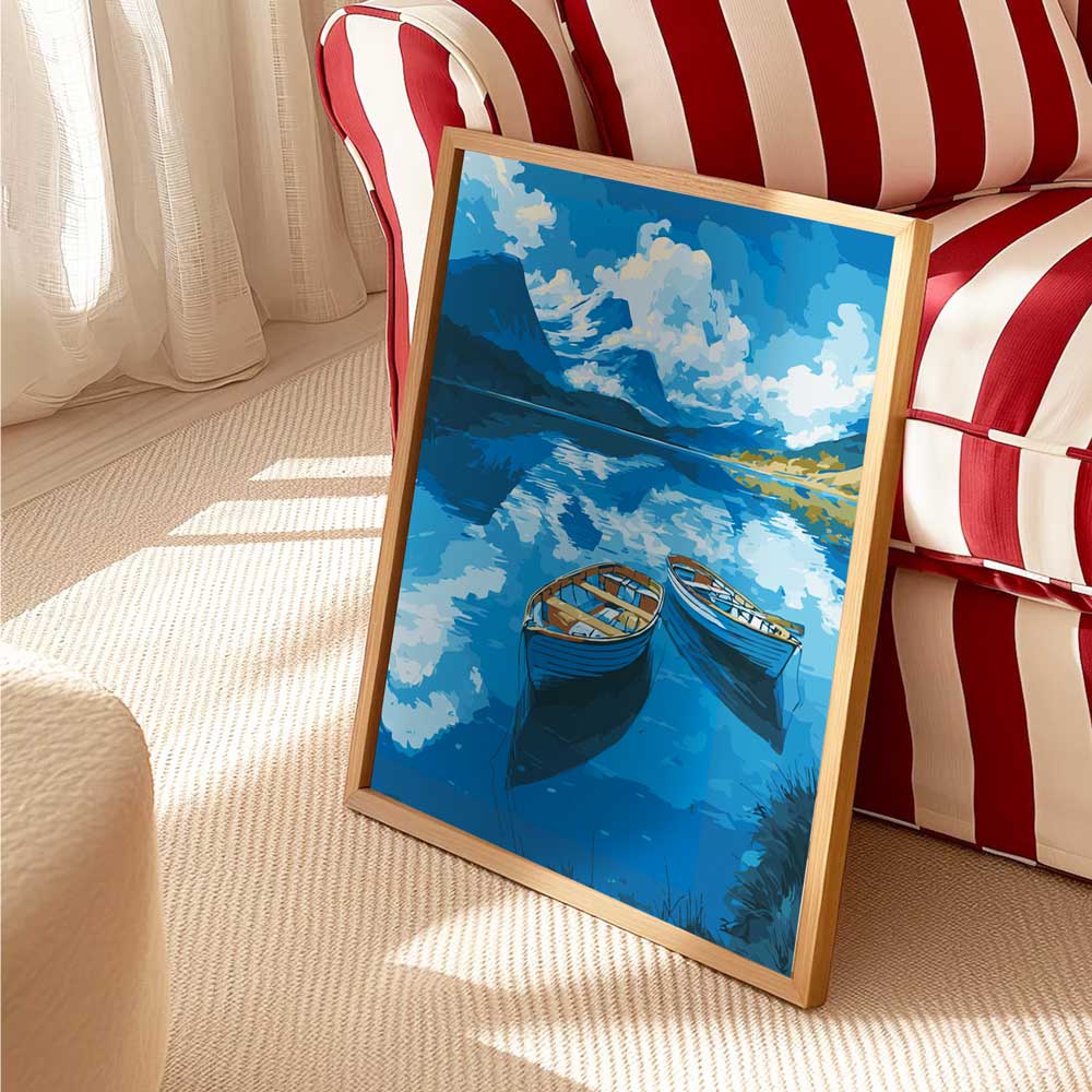 Boats on the Lake - Paint By Numbers Kit (ONLINE ORDER ONLY)