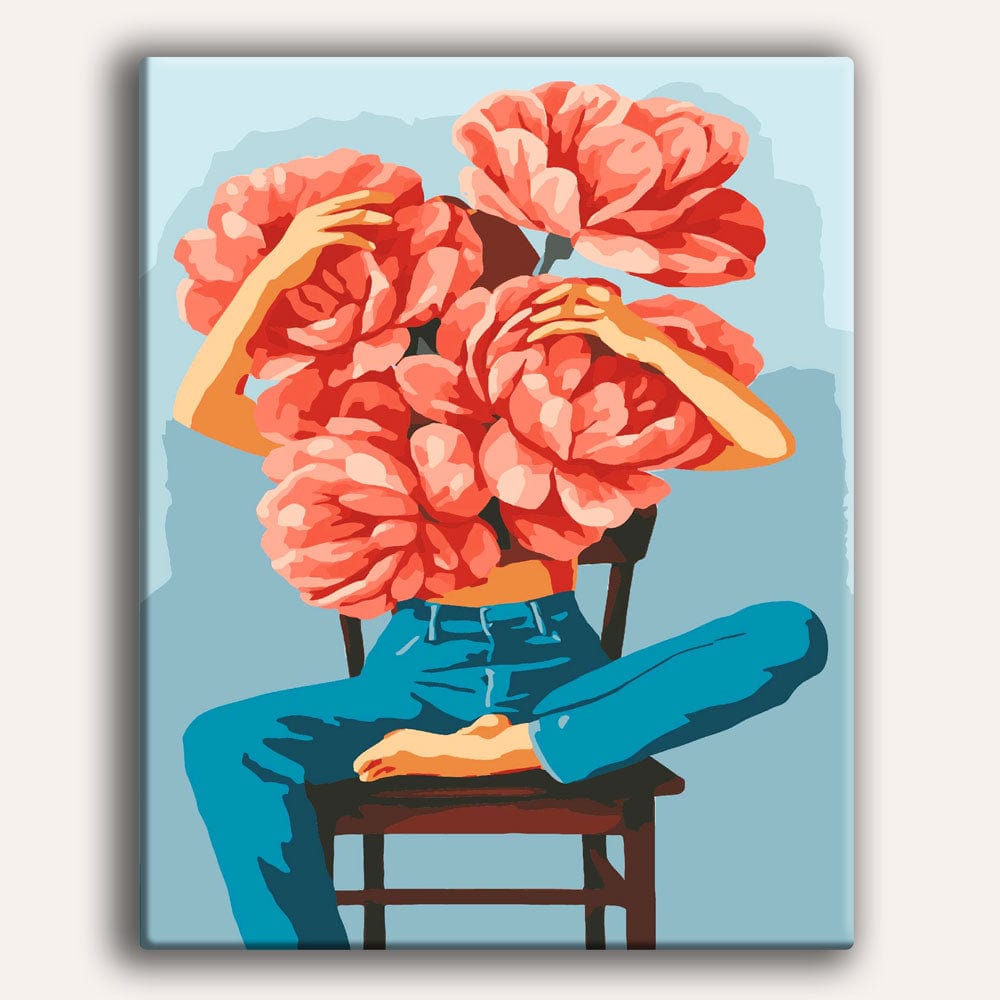 Blooming Thoughts - Paint By Numbers Kit (ONLINE ORDER ONLY)