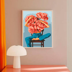 Blooming Thoughts - Paint By Numbers Kit (ONLINE ORDER ONLY)