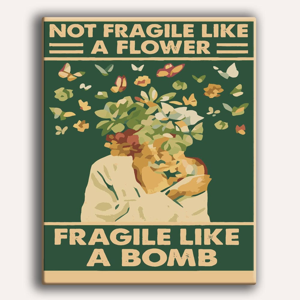 Fragile Like A Bomb - Paint By Numbers Kit (ONLINE ORDER ONLY)