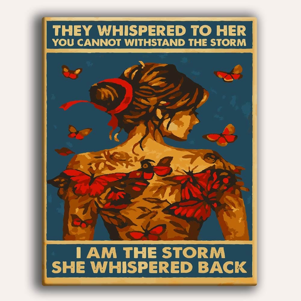 I Am The Storm - Paint By Numbers Kit (ONLINE ORDER ONLY)