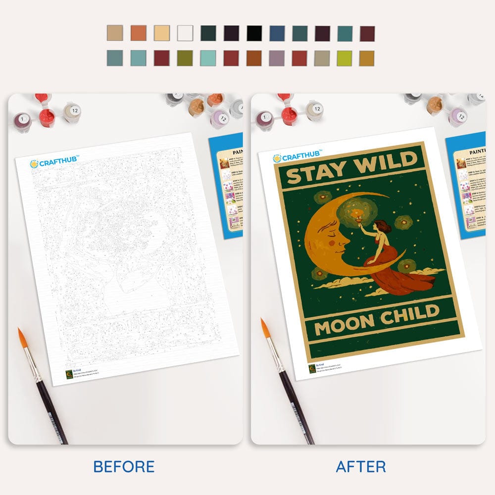 Stay Wild - Paint By Numbers Kit (ONLINE ORDER ONLY)