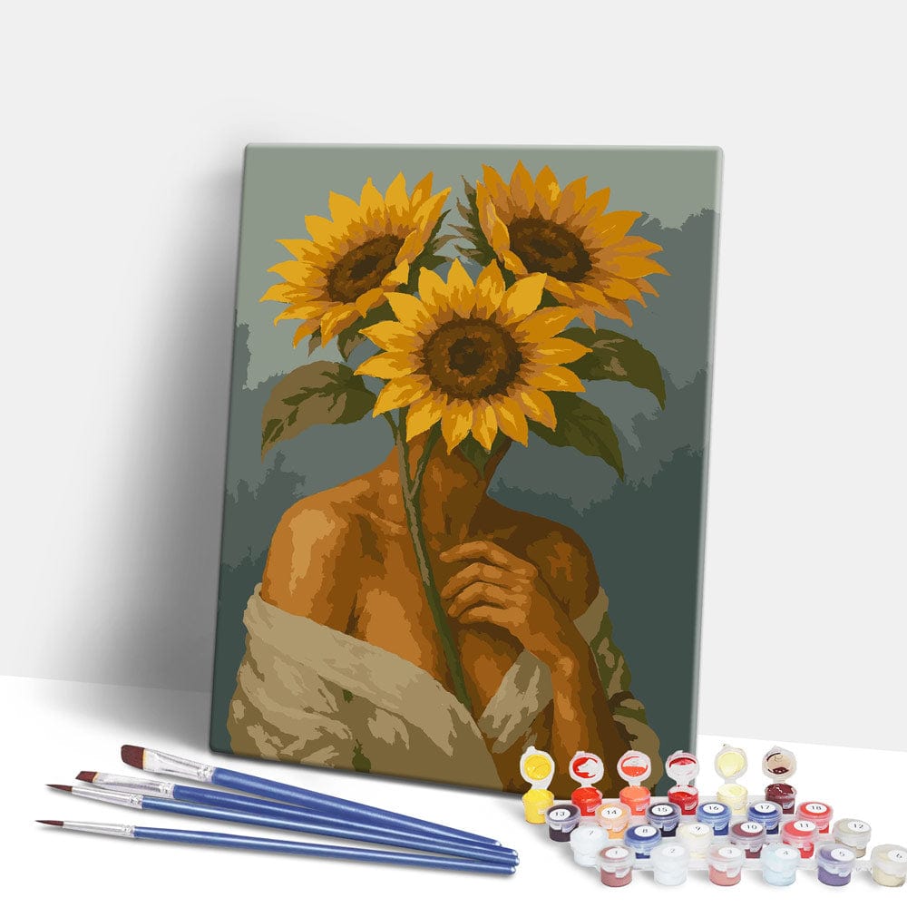 Sunflower love - Paint By Numbers Kit (ONLINE ORDER ONLY)