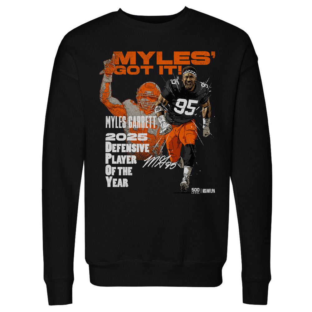 Myles Garrett Cleveland 2025 DPOY WHT (ONLINE ORDER ONLY)