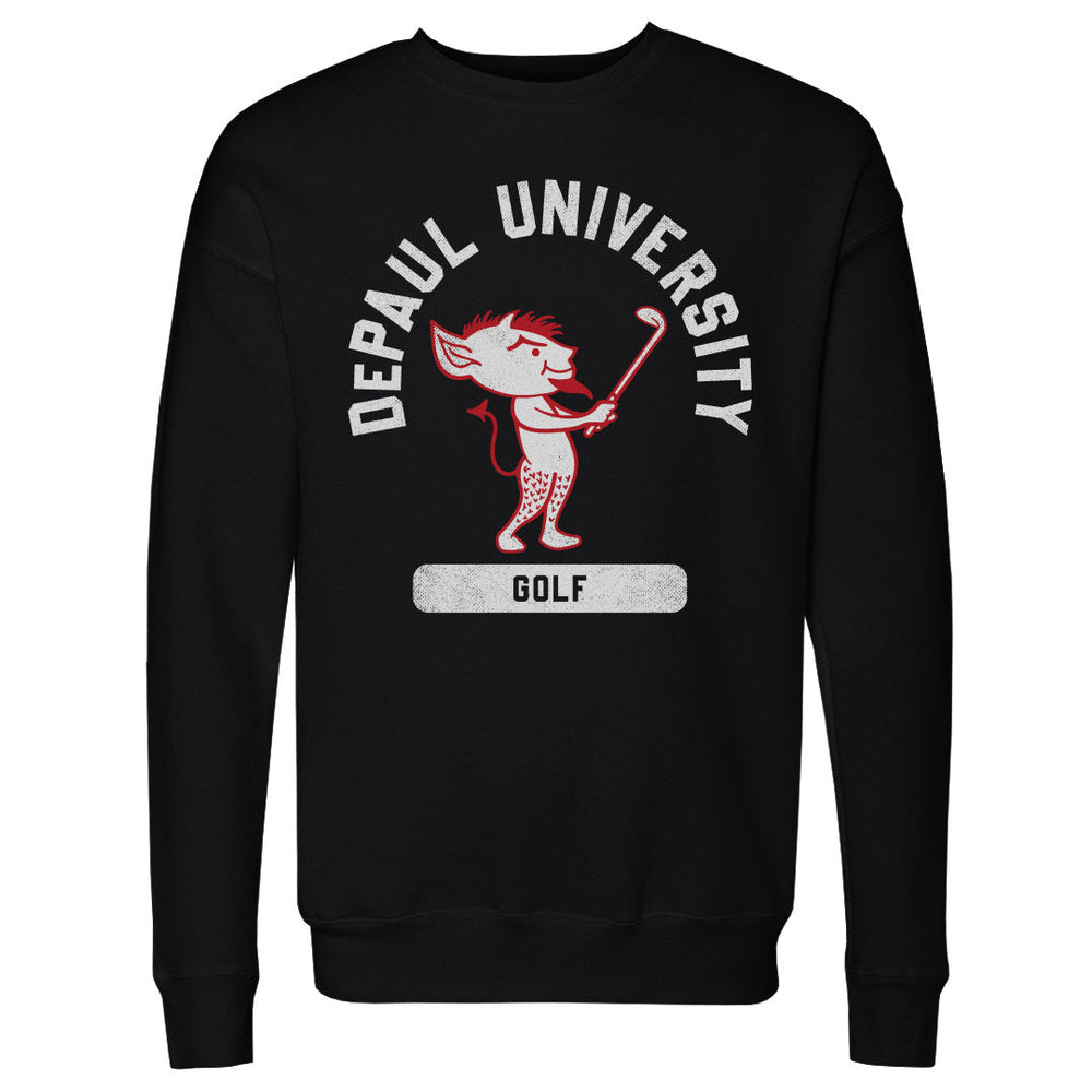 DePaul Blue Demons Mascot Golf WHT (ONLINE ORDER ONLY)