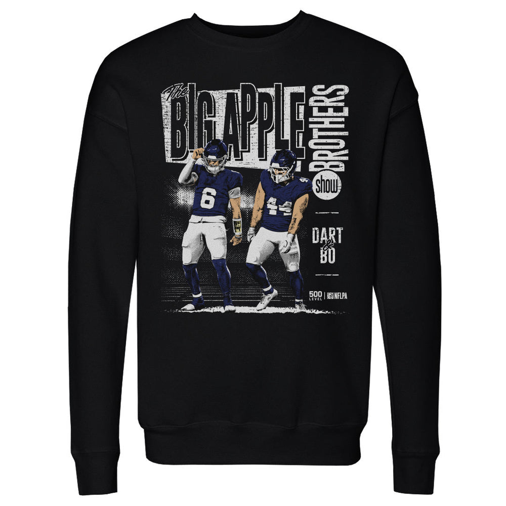 Jaxson Dart & Cam Skattebo New York G Big Apple Brothers WHT (ONLINE ORDER ONLY)