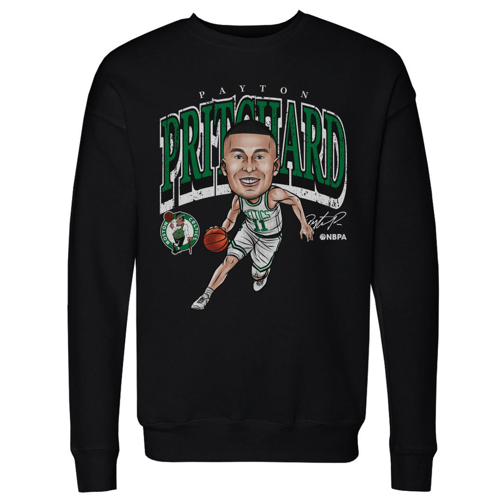 Payton Pritchard Boston Celtics Cartoon WHT (ONLINE ORDER ONLY)